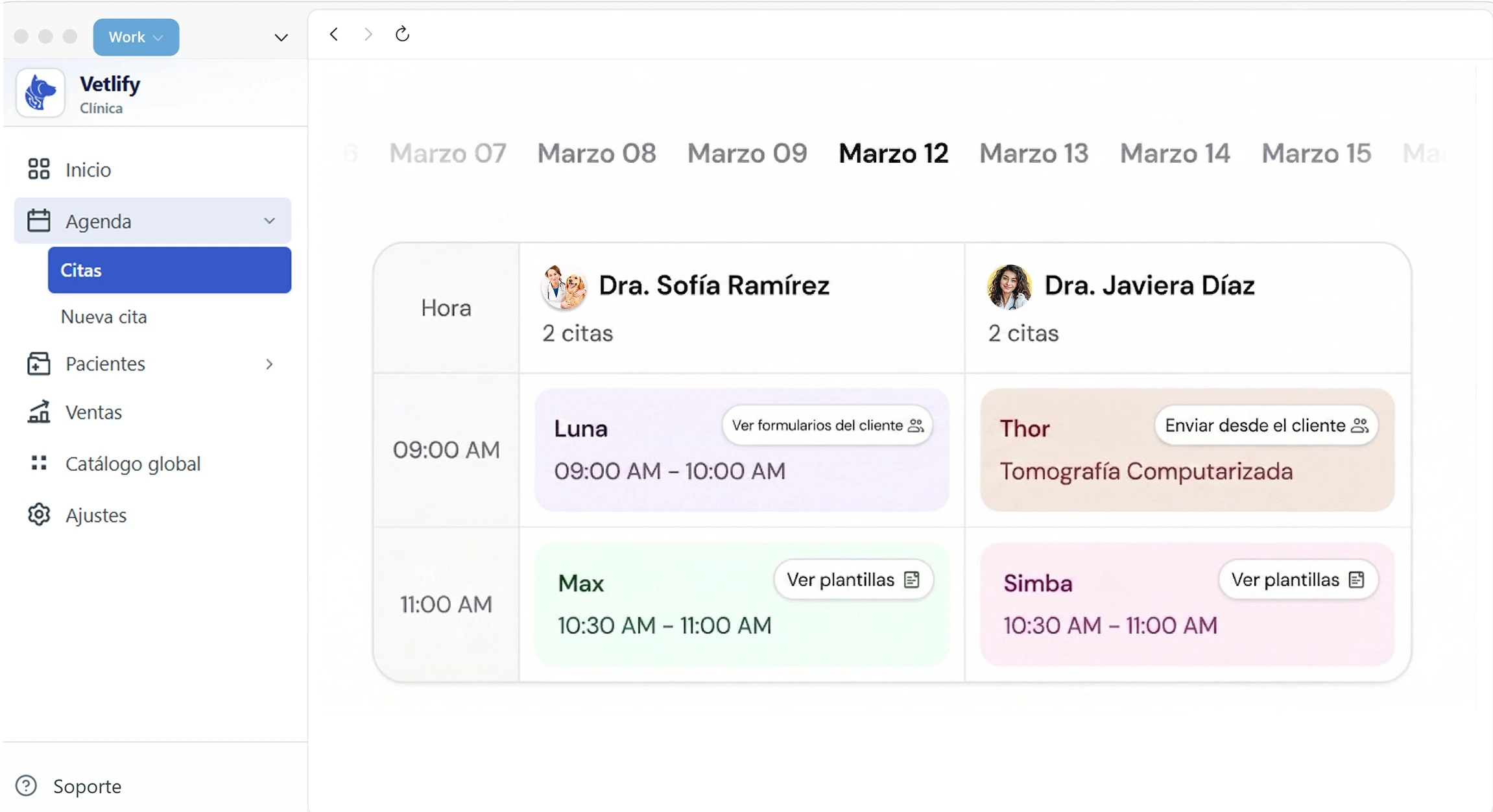 Vetlify — agenda de citas